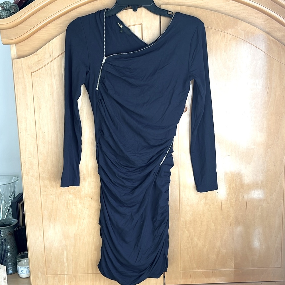 Maje rouge dress size 2
With asym zippers